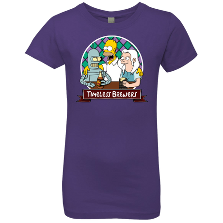 T-Shirts Purple Rush / YXS Timeless Brewers Girls Premium T-Shirt