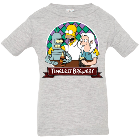 T-Shirts Heather Grey / 6 Months Timeless Brewers Infant Premium T-Shirt