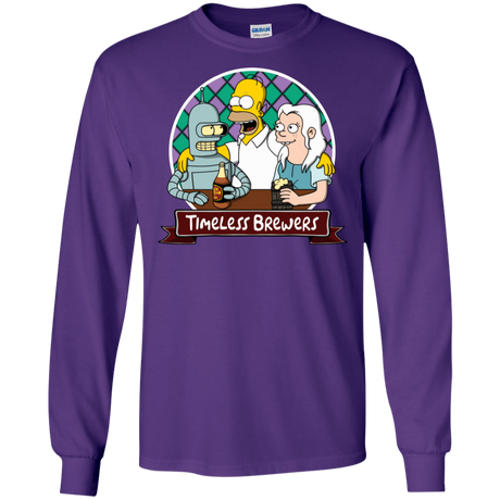 T-Shirts Purple / S Timeless Brewers Men's Long Sleeve T-Shirt