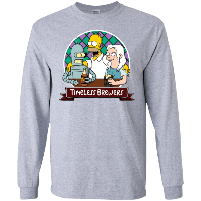 T-Shirts Sport Grey / S Timeless Brewers Men's Long Sleeve T-Shirt