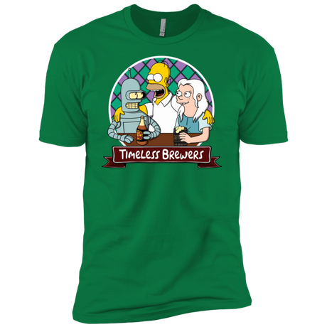T-Shirts Kelly Green / X-Small Timeless Brewers Men's Premium T-Shirt