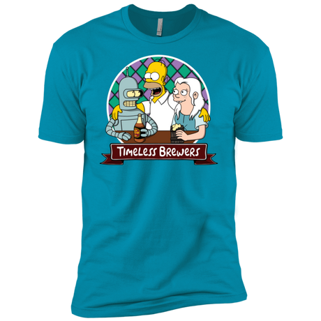 T-Shirts Turquoise / X-Small Timeless Brewers Men's Premium T-Shirt