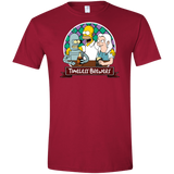 T-Shirts Cardinal Red / S Timeless Brewers Men's Semi-Fitted Softstyle