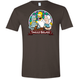 T-Shirts Dark Chocolate / S Timeless Brewers Men's Semi-Fitted Softstyle