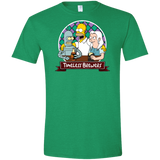 T-Shirts Heather Irish Green / S Timeless Brewers Men's Semi-Fitted Softstyle