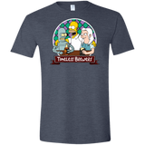 T-Shirts Heather Navy / S Timeless Brewers Men's Semi-Fitted Softstyle