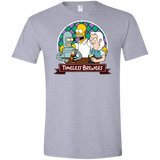 T-Shirts Sport Grey / X-Small Timeless Brewers Men's Semi-Fitted Softstyle
