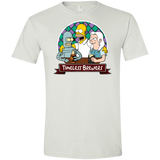 T-Shirts White / X-Small Timeless Brewers Men's Semi-Fitted Softstyle