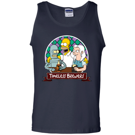 T-Shirts Navy / S Timeless Brewers Men's Tank Top