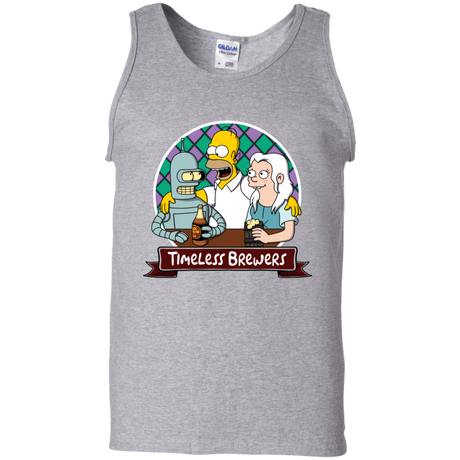 T-Shirts Sport Grey / S Timeless Brewers Men's Tank Top