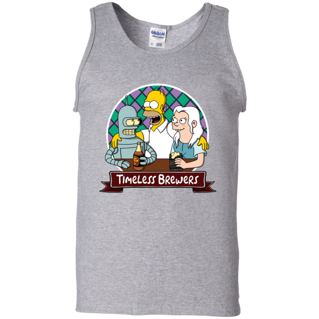 T-Shirts Sport Grey / S Timeless Brewers Men's Tank Top