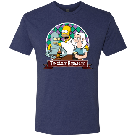 T-Shirts Vintage Navy / S Timeless Brewers Men's Triblend T-Shirt