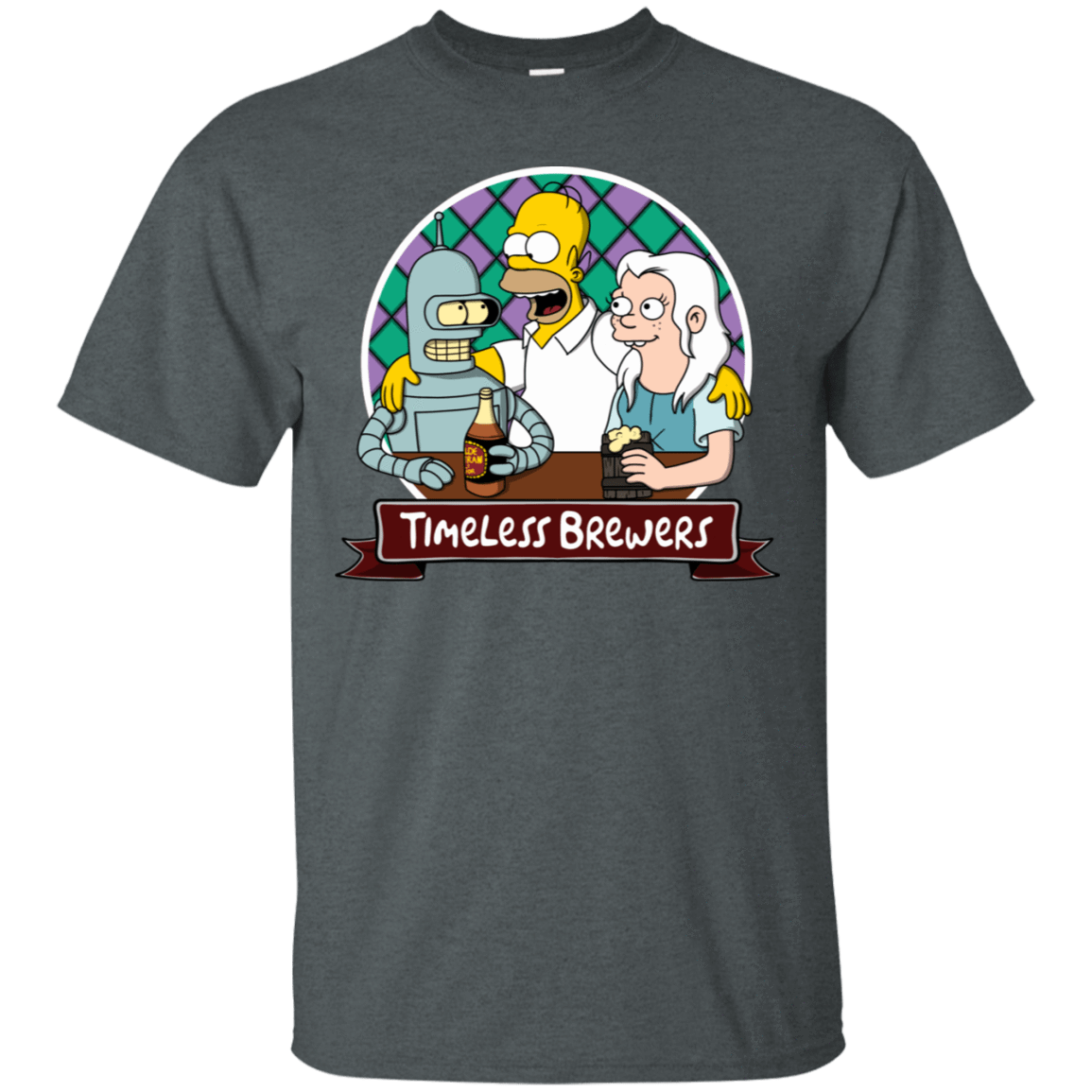 T-Shirts Dark Heather / S Timeless Brewers T-Shirt