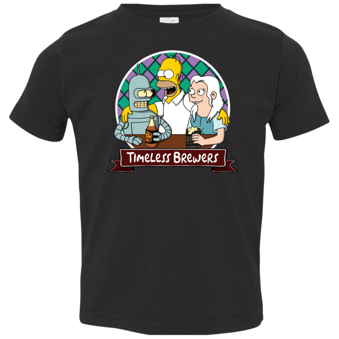 T-Shirts Black / 2T Timeless Brewers Toddler Premium T-Shirt
