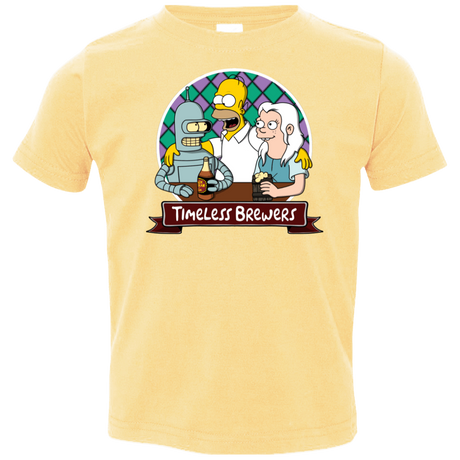 T-Shirts Butter / 2T Timeless Brewers Toddler Premium T-Shirt