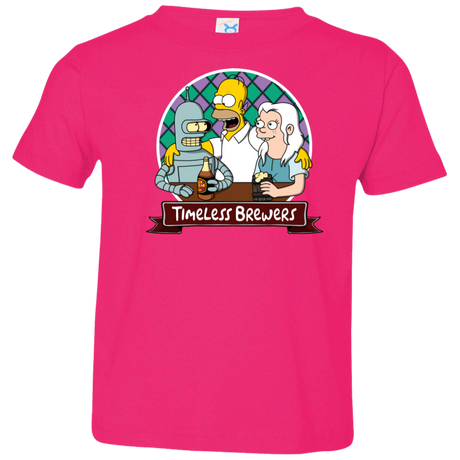 T-Shirts Hot Pink / 2T Timeless Brewers Toddler Premium T-Shirt