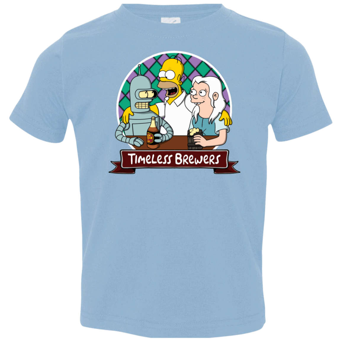 T-Shirts Light Blue / 2T Timeless Brewers Toddler Premium T-Shirt