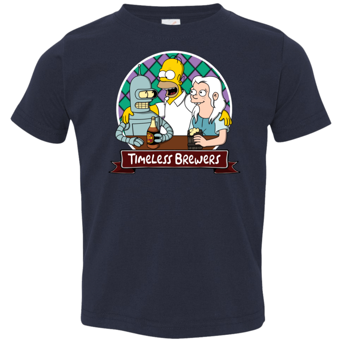 T-Shirts Navy / 2T Timeless Brewers Toddler Premium T-Shirt
