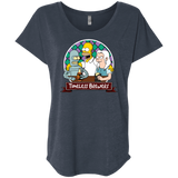 T-Shirts Vintage Navy / X-Small Timeless Brewers Triblend Dolman Sleeve