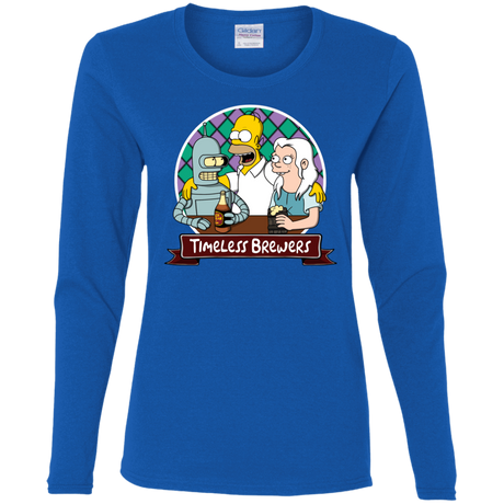 T-Shirts Royal / S Timeless Brewers Women's Long Sleeve T-Shirt