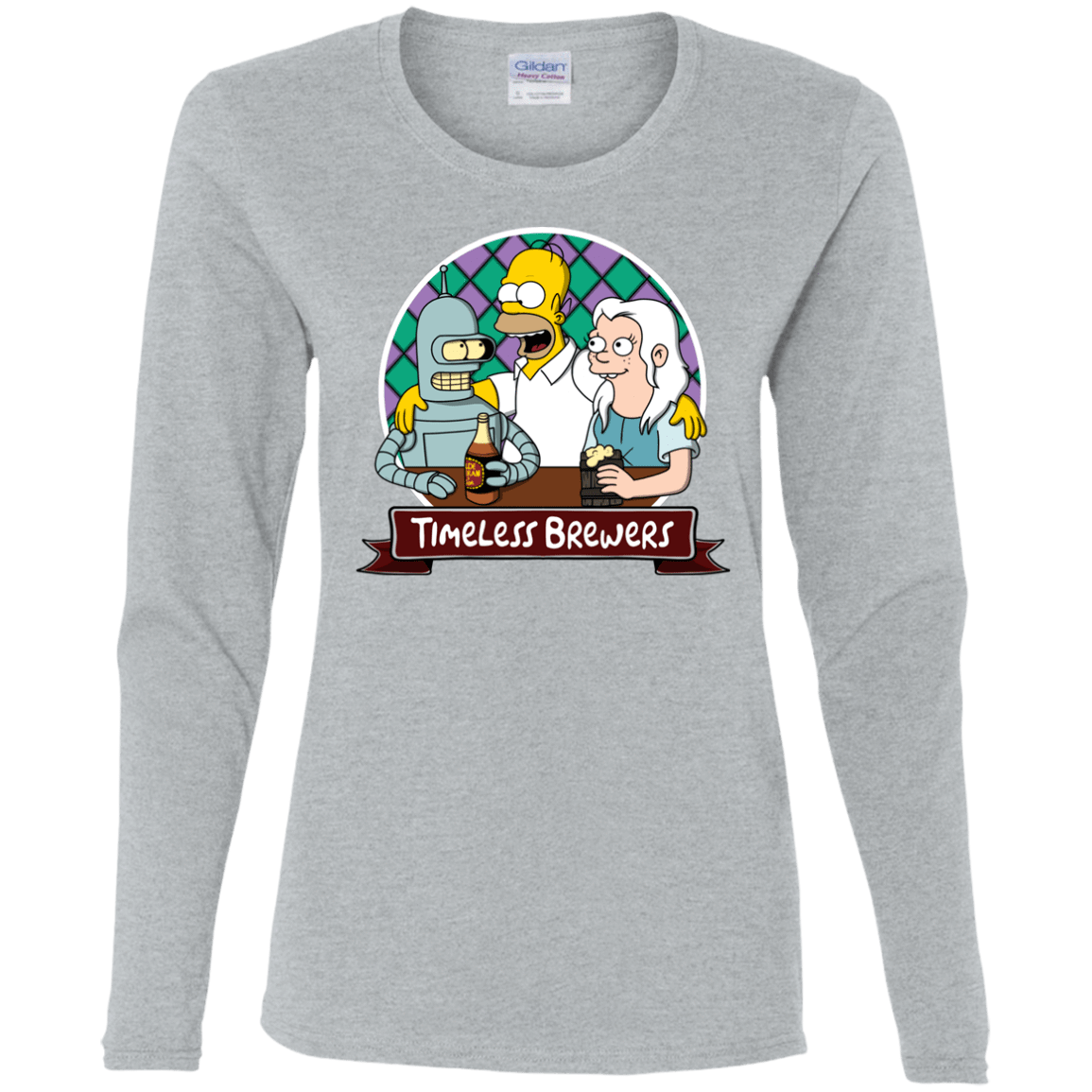 T-Shirts Sport Grey / S Timeless Brewers Women's Long Sleeve T-Shirt