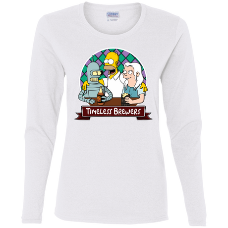 T-Shirts White / S Timeless Brewers Women's Long Sleeve T-Shirt