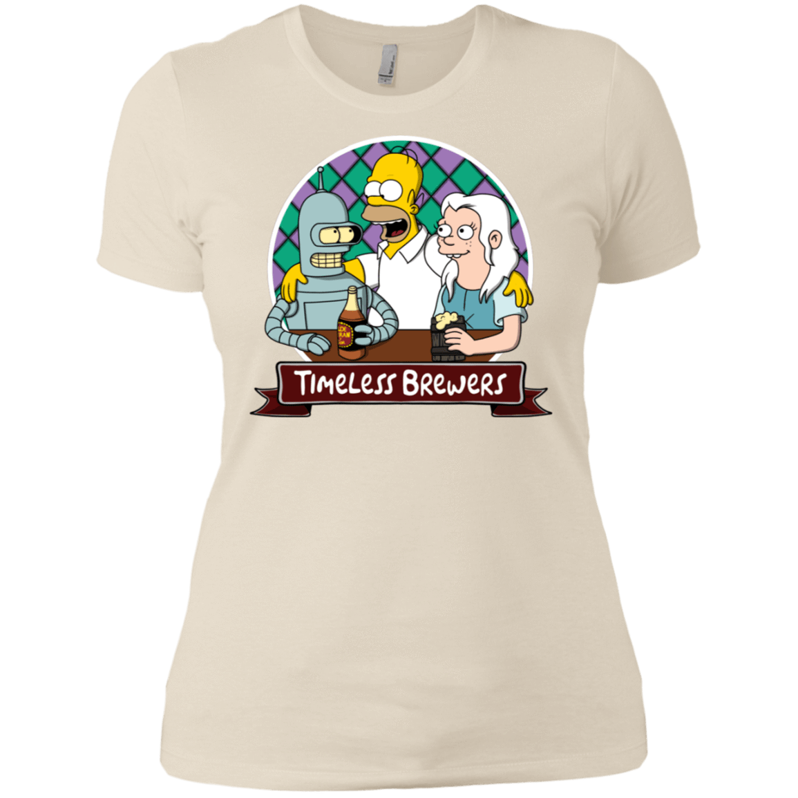 T-Shirts Ivory/ / X-Small Timeless Brewers Women's Premium T-Shirt