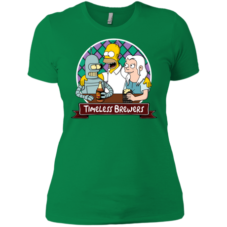 T-Shirts Kelly Green / X-Small Timeless Brewers Women's Premium T-Shirt