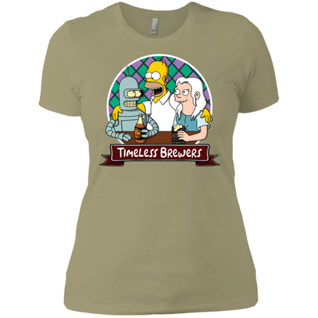 T-Shirts Light Olive / X-Small Timeless Brewers Women's Premium T-Shirt