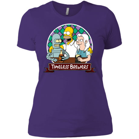 T-Shirts Purple Rush/ / X-Small Timeless Brewers Women's Premium T-Shirt