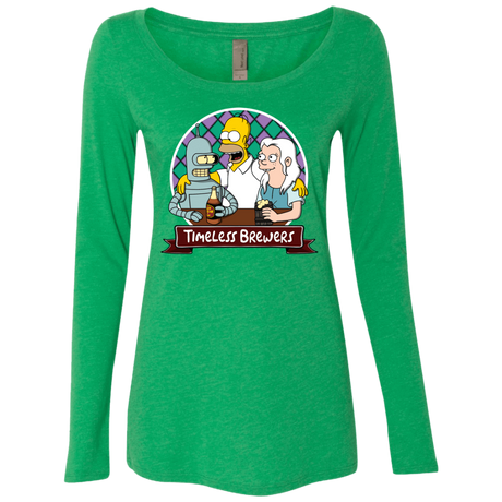 T-Shirts Envy / S Timeless Brewers Women's Triblend Long Sleeve Shirt