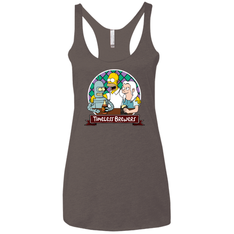 T-Shirts Macchiato / X-Small Timeless Brewers Women's Triblend Racerback Tank