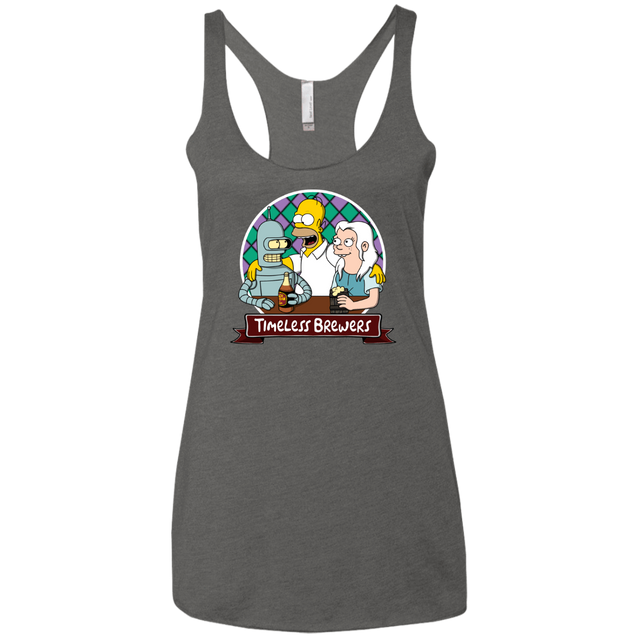 T-Shirts Premium Heather / X-Small Timeless Brewers Women's Triblend Racerback Tank