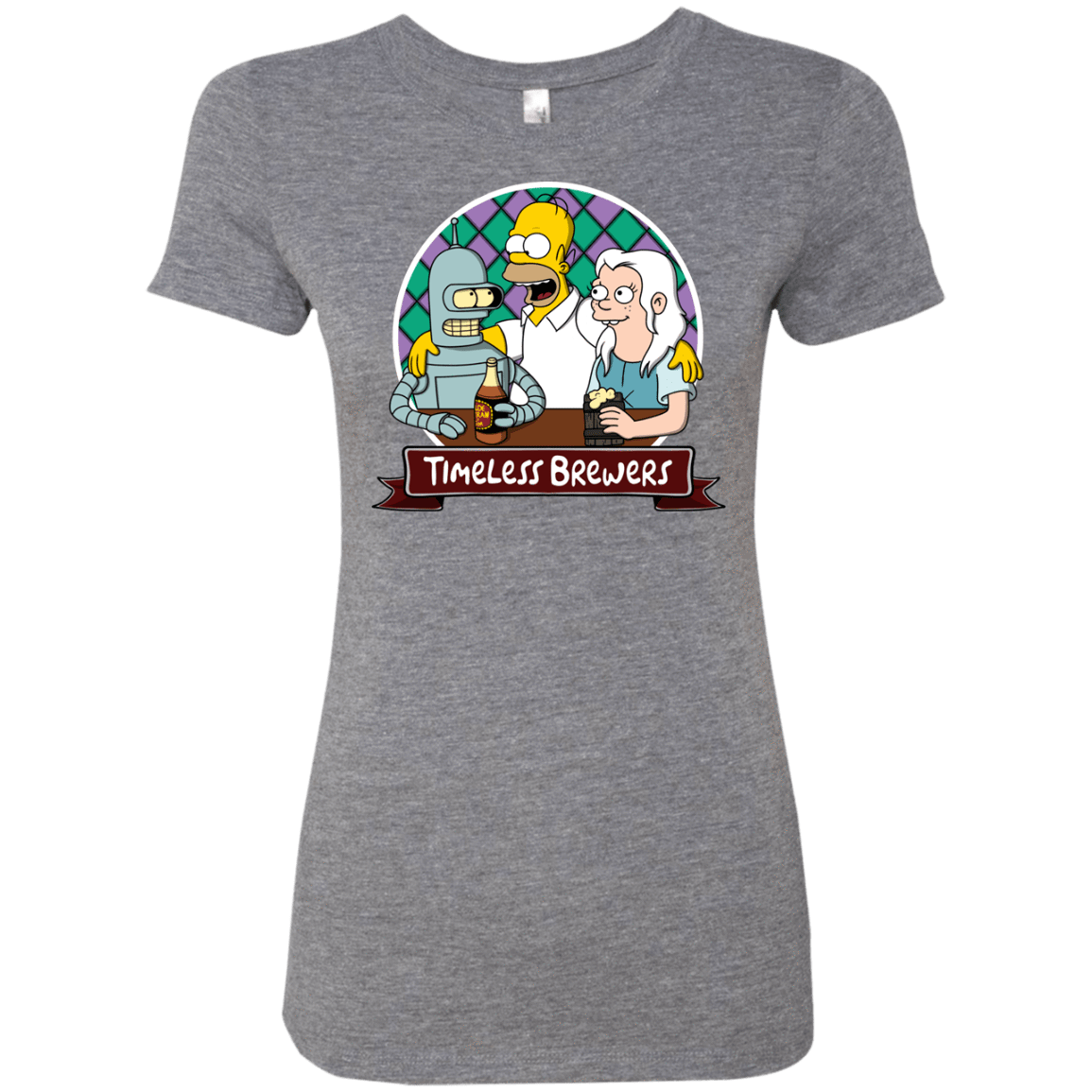 T-Shirts Premium Heather / S Timeless Brewers Women's Triblend T-Shirt