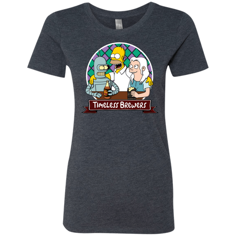 T-Shirts Vintage Navy / S Timeless Brewers Women's Triblend T-Shirt