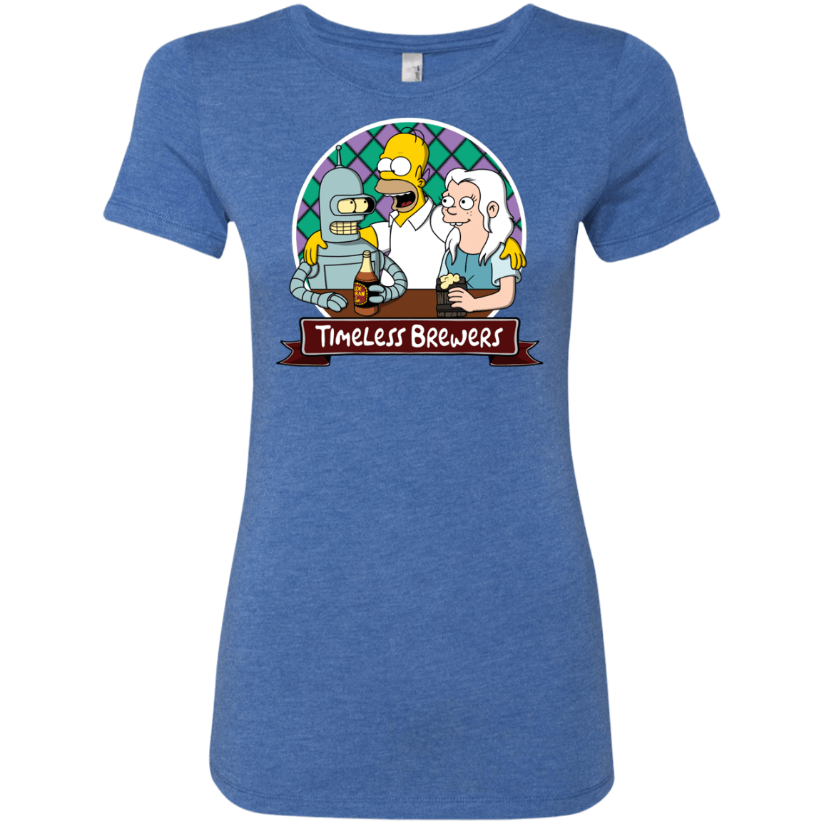 T-Shirts Vintage Royal / S Timeless Brewers Women's Triblend T-Shirt