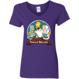 T-Shirts Purple / S Timeless Brewers Women's V-Neck T-Shirt