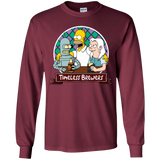 T-Shirts Maroon / YS Timeless Brewers Youth Long Sleeve T-Shirt