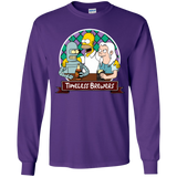 T-Shirts Purple / YS Timeless Brewers Youth Long Sleeve T-Shirt