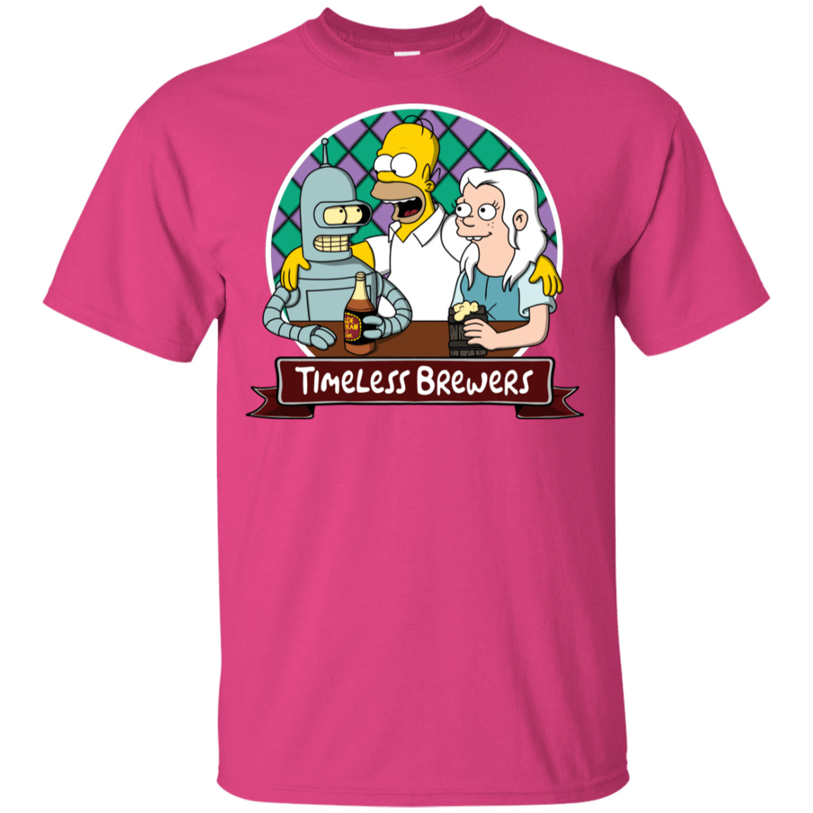 T-Shirts Heliconia / YXS Timeless Brewers Youth T-Shirt