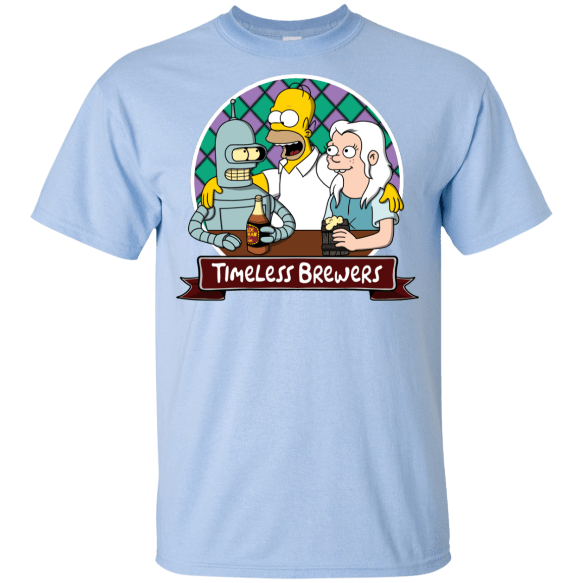 T-Shirts Light Blue / YXS Timeless Brewers Youth T-Shirt