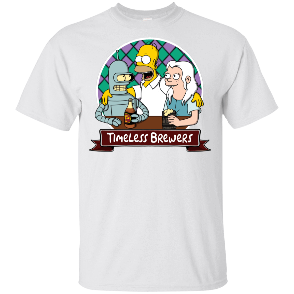 T-Shirts White / YXS Timeless Brewers Youth T-Shirt