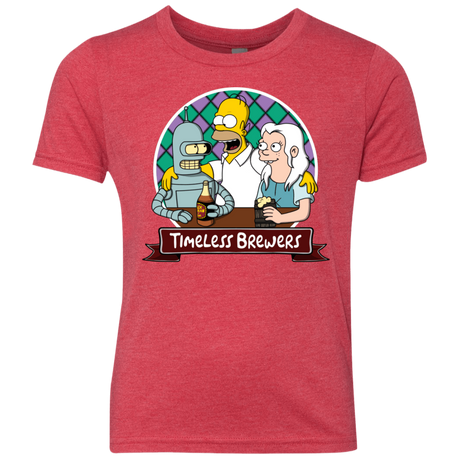 T-Shirts Vintage Red / YXS Timeless Brewers Youth Triblend T-Shirt