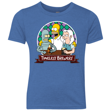 T-Shirts Vintage Royal / YXS Timeless Brewers Youth Triblend T-Shirt