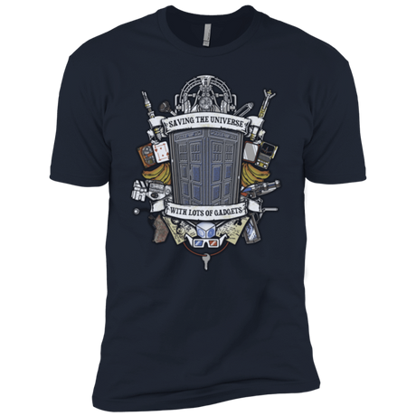 T-Shirts Midnight Navy / YXS Timelord Crest Boys Premium T-Shirt