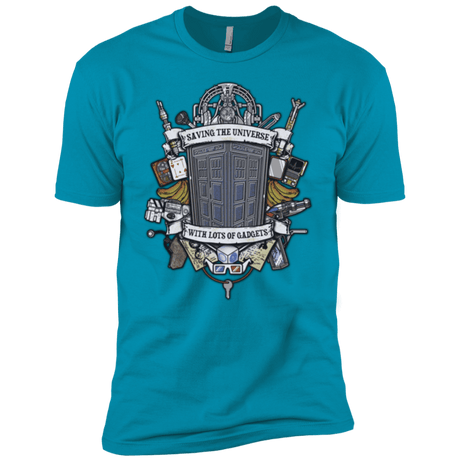 T-Shirts Turquoise / YXS Timelord Crest Boys Premium T-Shirt
