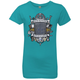 T-Shirts Tahiti Blue / YXS Timelord Crest Girls Premium T-Shirt