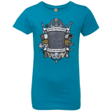 T-Shirts Turquoise / YXS Timelord Crest Girls Premium T-Shirt