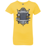 T-Shirts Vibrant Yellow / YXS Timelord Crest Girls Premium T-Shirt