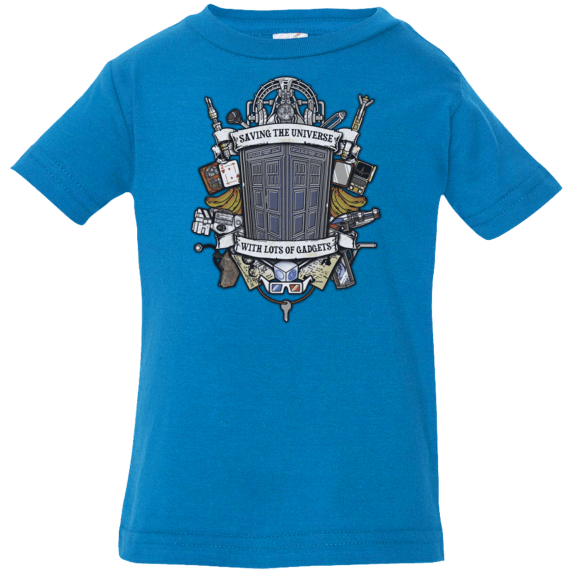 T-Shirts Cobalt / 6 Months Timelord Crest Infant PremiumT-Shirt